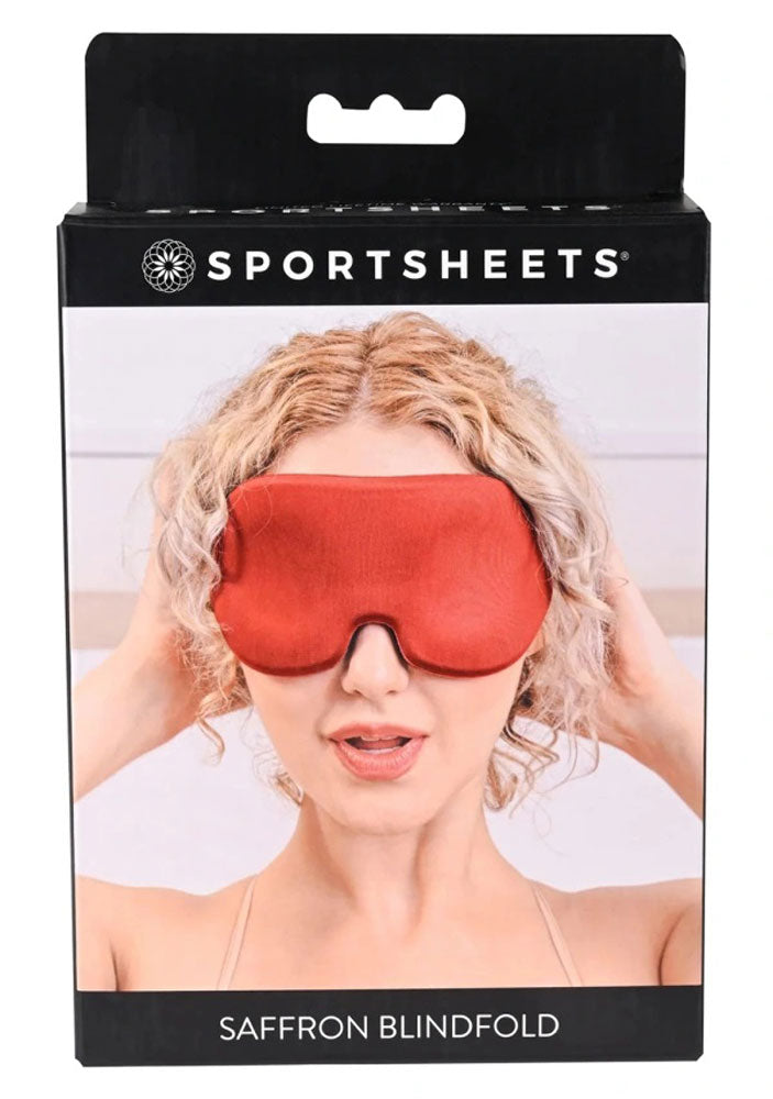 Saffron Blindfold - Red – Mixed Goods Ltd